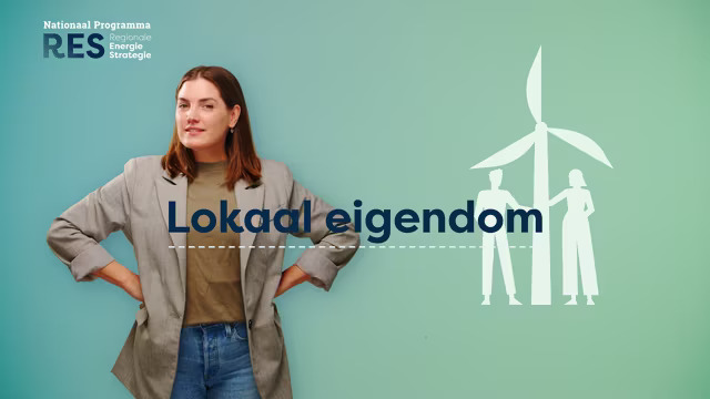 Screenshot van de explainer video over Lokaal eigendom met de tekst "Lokaal eigendom".