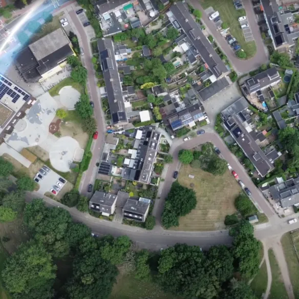 Luchtfoto gemeente Gooise Meren